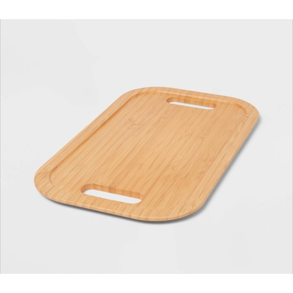 Bamboo Lid with Cutout Handles - Brightroom 14.75"